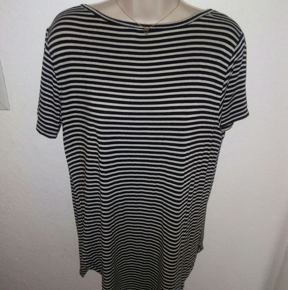 Womens Striped long shirt